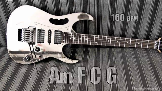 Energy Hard Rock Metal Guitar Backing Track A Minor смотреть онлайн