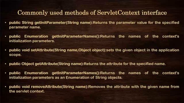 How to use Servlet Context смотреть онлайн