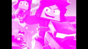 "Purple Girl" (I'm Psycho) [sped up￼￼] - Minecraft Music