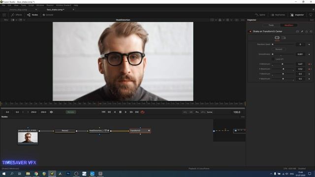 0037 Тряска камеры в Davinci Resolve / Эффект из фильма Бойцовский Клуб смотреть онлайн