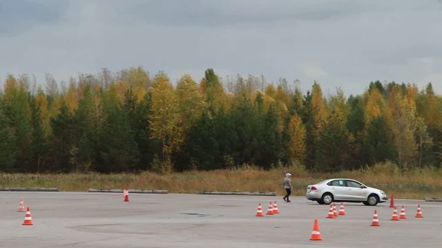 POLO Скоростное маневрирование г.Пермь