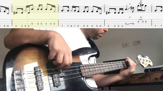 Incubus - Wish You Were Here - Bass Cover + Tabs смотреть онлайн
