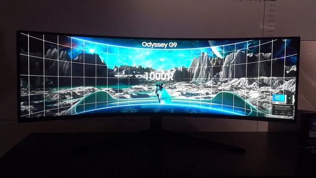 Samsung Odyssey G9 QLED Curve Gaming Monitor First Look смотреть онлайн