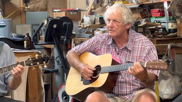 Jim Avett, Grandpa git your guitar, Jam session, Concord NC, 6/3/23 смотреть онлайн