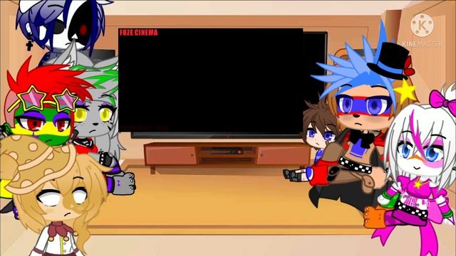 Security breach reacts to FUNNY MEMES || Fnaf || AU смотреть онлайн