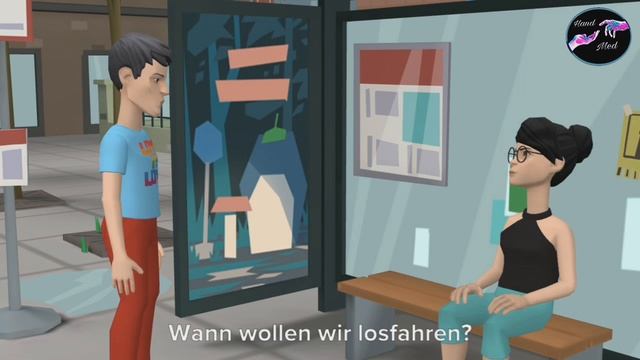 Deutsch lernen - Dialog Ausflug Fahrrad fahren Deutsch B1 ??? смотреть онлайн