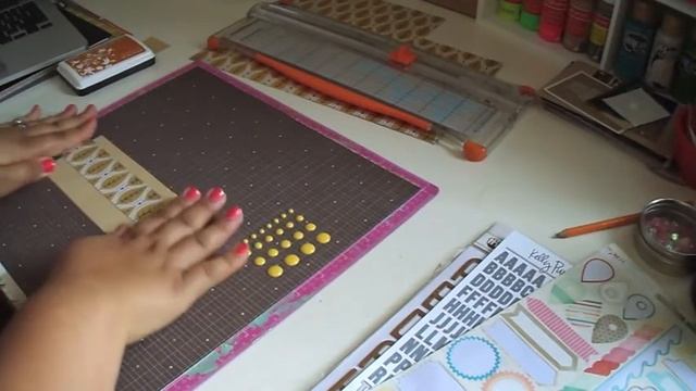 Scrapbooking Process : Nevada Desert