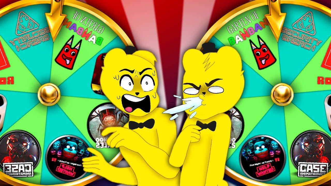 ДВОЙНОЙ РУЛЕТОФОН - Выбери Игры на СТРИМ !!! смотреть онлайн