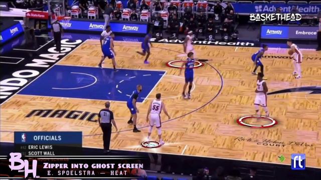 Erik Spoelstra: Miami Heat: Zipper | Ghost Screen | Side Pick & Roll (Slip) смотреть онлайн
