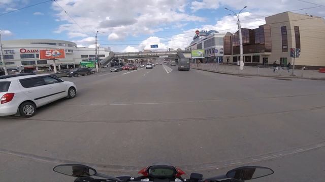 Прогулка по Курску на Ducati Monster 797 + смотреть онлайн