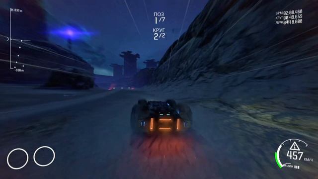 GRIP Combat Racing - Высокоскоростные Гонки Будущего с Переворотами на 360 и Стрельбой смотреть онлайн