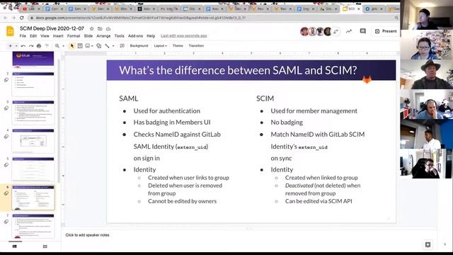 SCIM Deep Dive (Support) 2020-12-07 смотреть онлайн