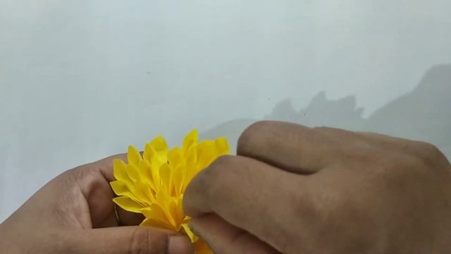 Chrysanthemum origami | origami ideas | paper flower | paper craft ideas смотреть онлайн