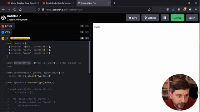 How to replace for loops using array filter method смотреть онлайн
