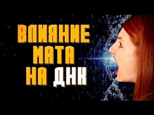 Влияние мата на ДНК человека. Это интересно
