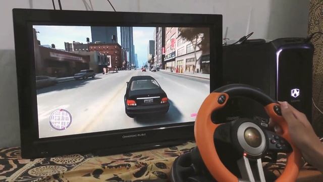 Игровой руль PXN V3 pro для PC/PS/Xbox смотреть онлайн