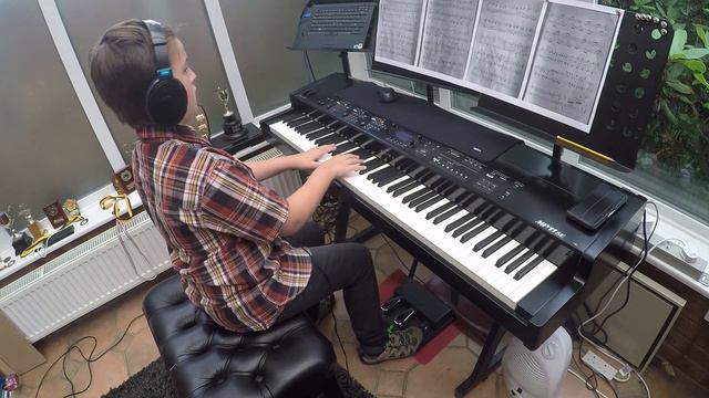 R. STEVENSON | Scottish Ballad No 3 | Newhaven Fishwife's Cry | MP11SE | Pianoteq | Steinway D