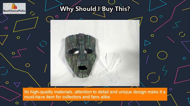The Ultimate Collector's Item: Loki Mask With Clear Easel