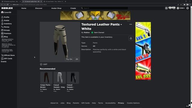 [FREE ITEMS] How to get 2 FREE LAYERED PANTS and 1 T-SHIRT | Roblox смотреть онлайн