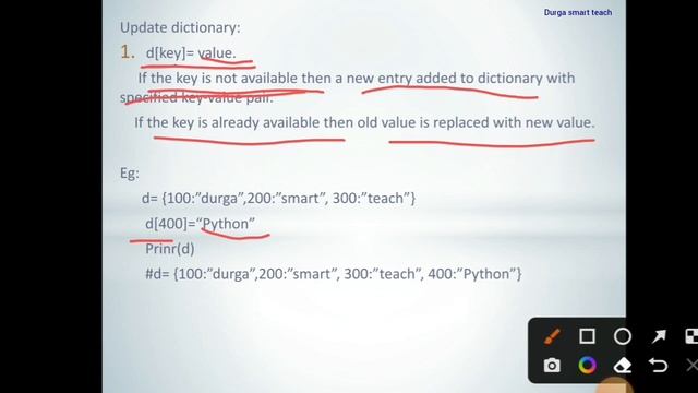 Dictionary in Python смотреть онлайн
