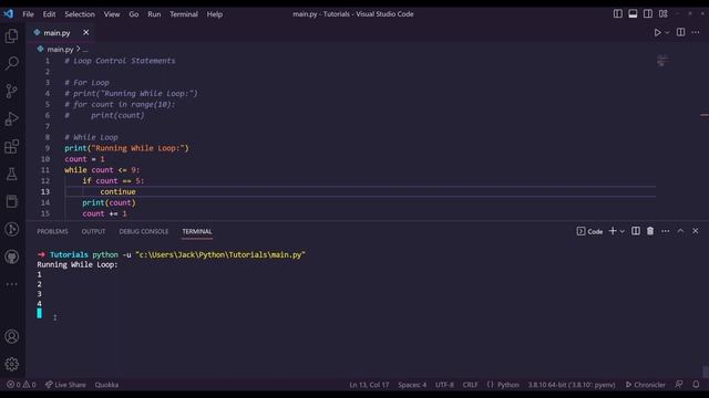 Give Your Code A Break | Python Control Statements смотреть онлайн
