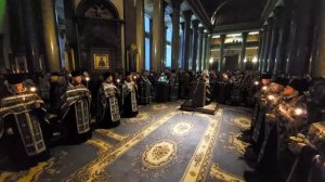 Мариино стояние. Утреня с чтением Великого покаянного канона преподобного Андрея Критского.