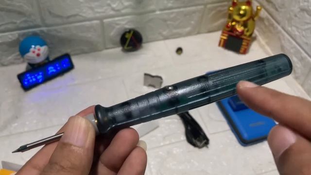 Review USB Soldering Iron 8 Watt Temperatur 3 Mode смотреть онлайн