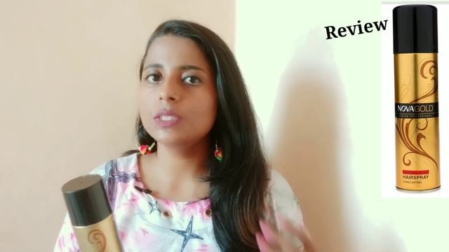 Nova Gold Hair Spray Review With Demo | Best? & Affordable Hair spray | Everything about hair spray смотреть онлайн