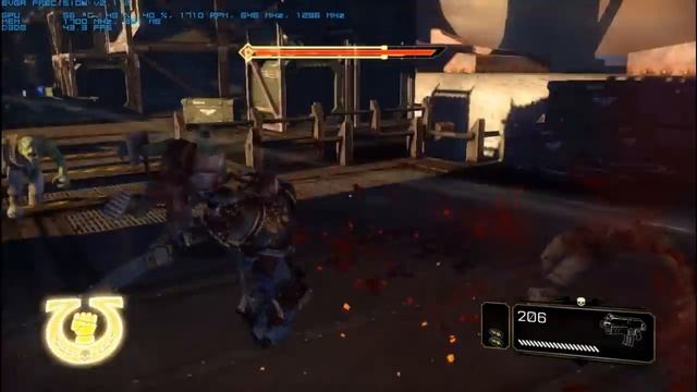 Warhammer 40000 Space Marine Gameplay GTX 460 1GB Amd Phenom x4 960T смотреть онлайн