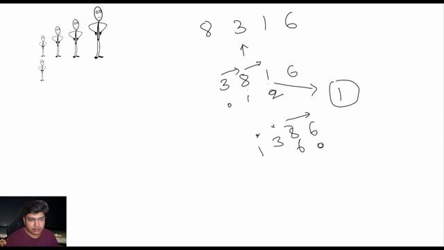 Insertion sort in JavaScript. смотреть онлайн