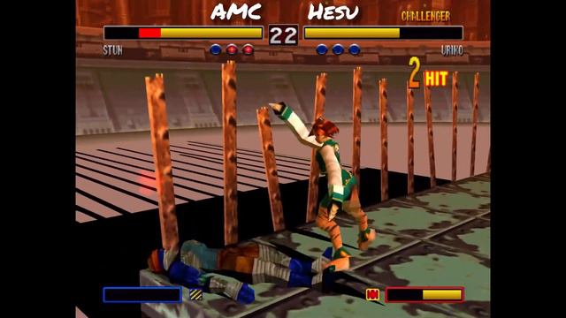 『 Bloody Roar 2 』- AMC[Stun] vs Hesu[Uriko] - Casuals 2 смотреть онлайн