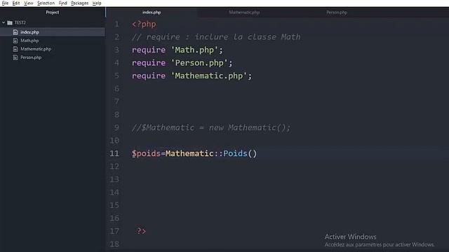 #10/11- PHP POO ♨️ Notion de Visibilité STATIC смотреть онлайн