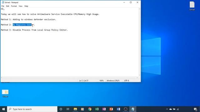 Fixed 100%: How To Solve Antimalware Service Executable Issue High CPU Usage Windows 10/8.1/8 смотреть онлайн