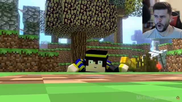 ALEX IS INSANE! Reacting to Minecraft Annoying Villagers 29 (Funny Reaction) смотреть онлайн