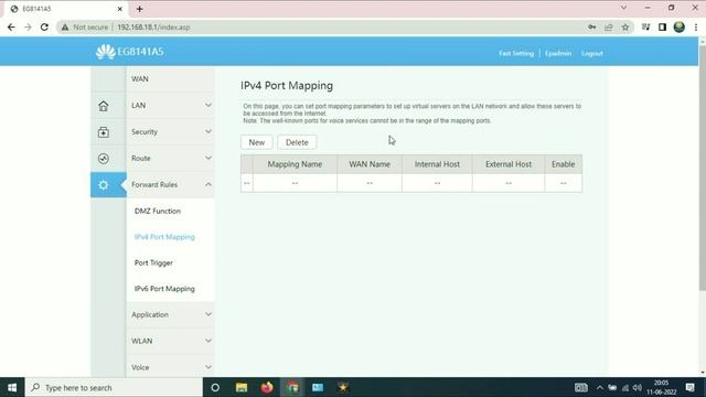 Port Forwarding - How to Enable Port Forward in Huawei WiFi Router | Huawei EG8141A5 смотреть онлайн