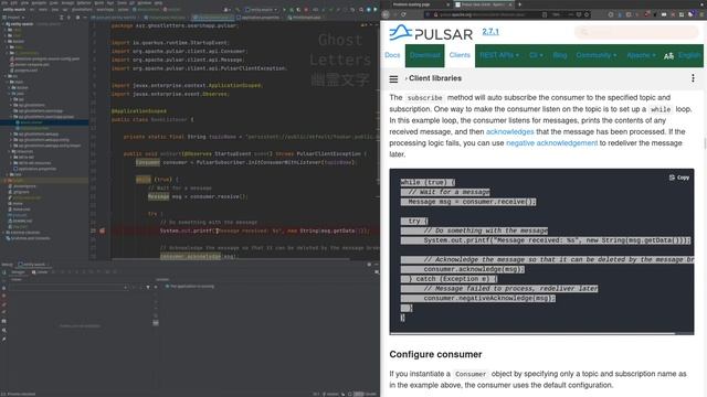 Fulltext Search - Part 5 Pulsar Consumer for CDC смотреть онлайн