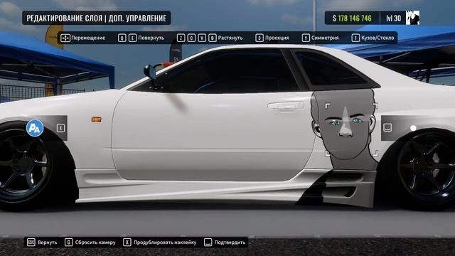 R34 Brian O'Conner 2 FAST 2 FURIOUS | Livery Timelapse & Gameplay | CarX Drift Racing Online смотреть онлайн