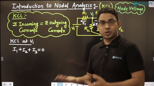 Introduction to Nodal Analysis | DC Circuit | BEE | FE Engineering | Prof. Ajit More | RKDEMY смотреть онлайн