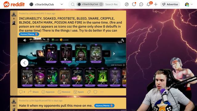 MK Mobile. 10 Different Debuffs AT ONCE! The Most Insane Luck I've Ever Seen... смотреть онлайн