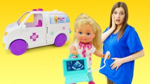 Почему Челси не любит цветы? ТойКлаб и доктор Штеффи проводят обследование! Видео игры во врача