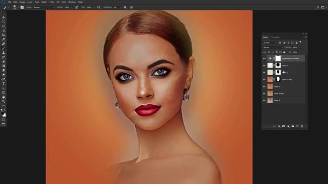 Speed Painting with Smudge Tool Photoshop Tutorial Part - 2 || Digital Art смотреть онлайн