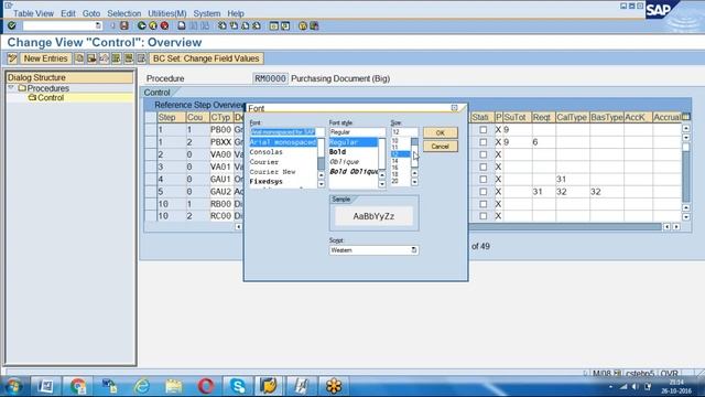 How to change the Font Type and Size in SAP || SAP Screen settings || SAP Videos for all consultant смотреть онлайн