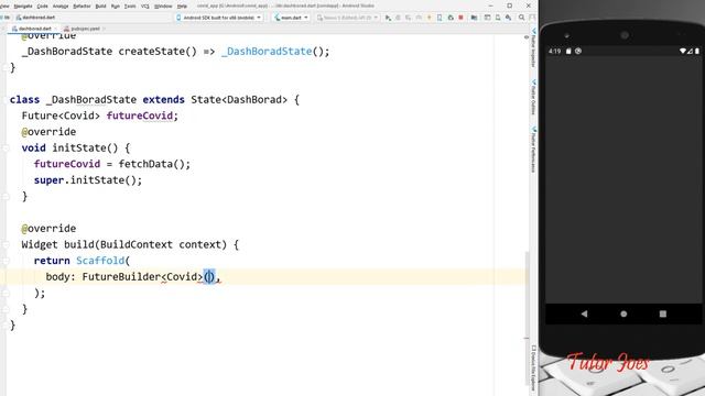 Flutter Mobile App Development in Tamil | JSON fetch in Flutter | Complete App in Tamil Part-2 смотреть онлайн