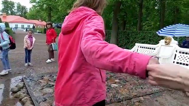 фонтан в Петергофе или найди камушек)))) смотреть онлайн