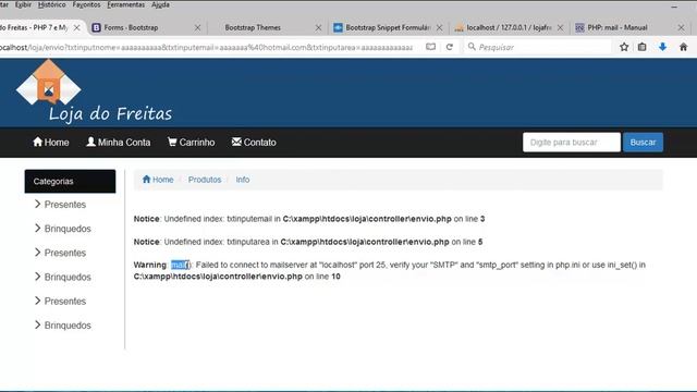 Loja Virtual com PHP 7 - Aula 42 - Associando página para envio смотреть онлайн