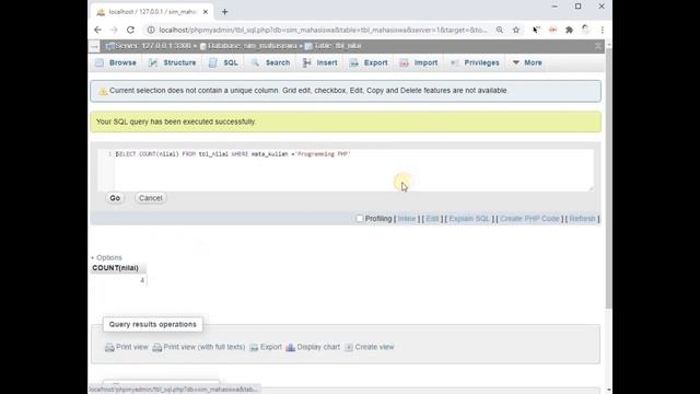 #6 Operator Count Avg Sum pada Mysql Query- Part 6 смотреть онлайн
