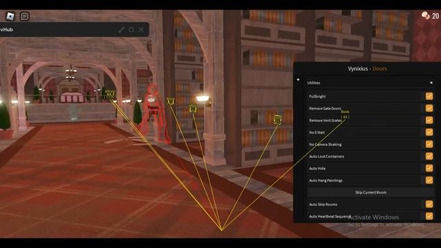 Roblox - DOORS SCRIPT AUTO 100 DOORS, ESP ENEMY,BOOKS UNDETECTED!