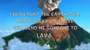 Disney Pixar "Lava" (Full Song with Lyrics)