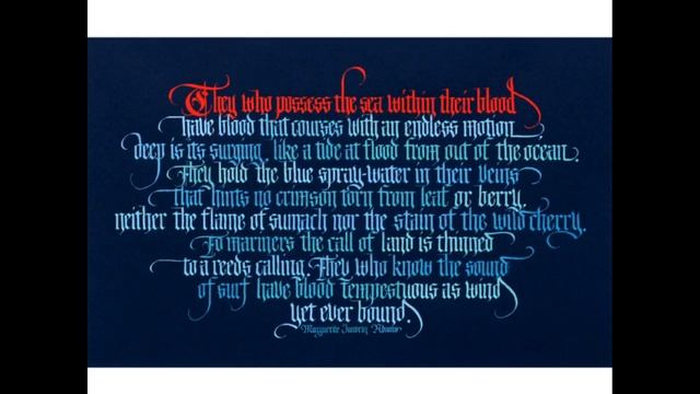 Rick Paulus — From The White House To The White Caps — A Calligrapher's Journey | 4/24/2019