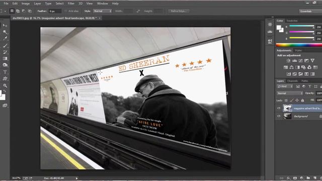 Using the Puppet Warp Tool in Photoshop смотреть онлайн